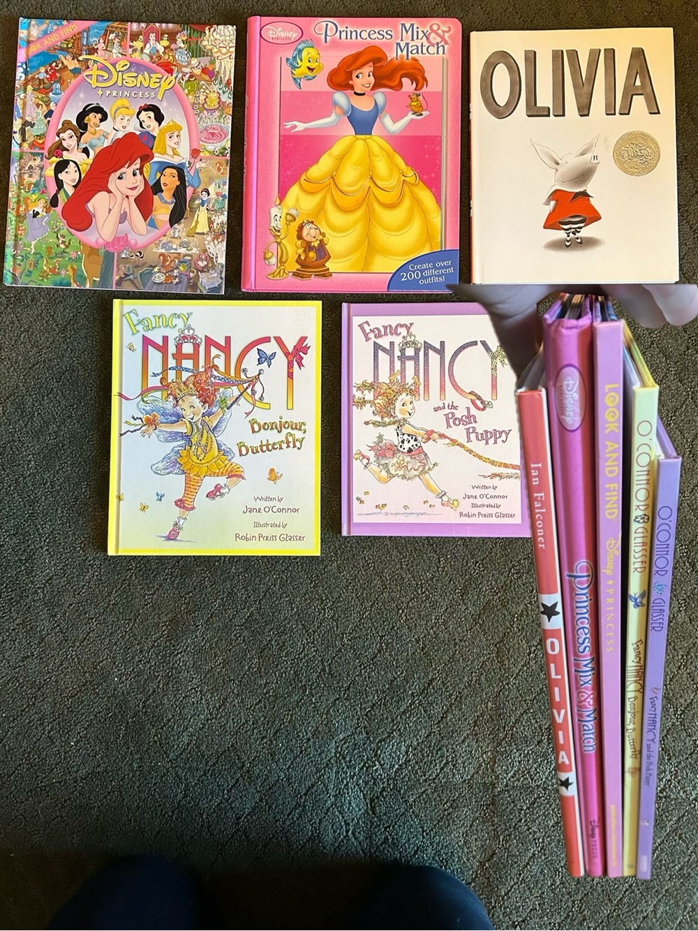 5 Favorite Hardcover Children’s Books! Disney, Fancy Nancy, Olivia